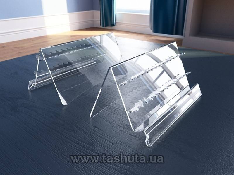Pen Holder with Price Tag for 14 pcs, 230x110x70mm