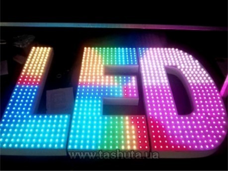 Litery LED z diodami SMART, h-400mm