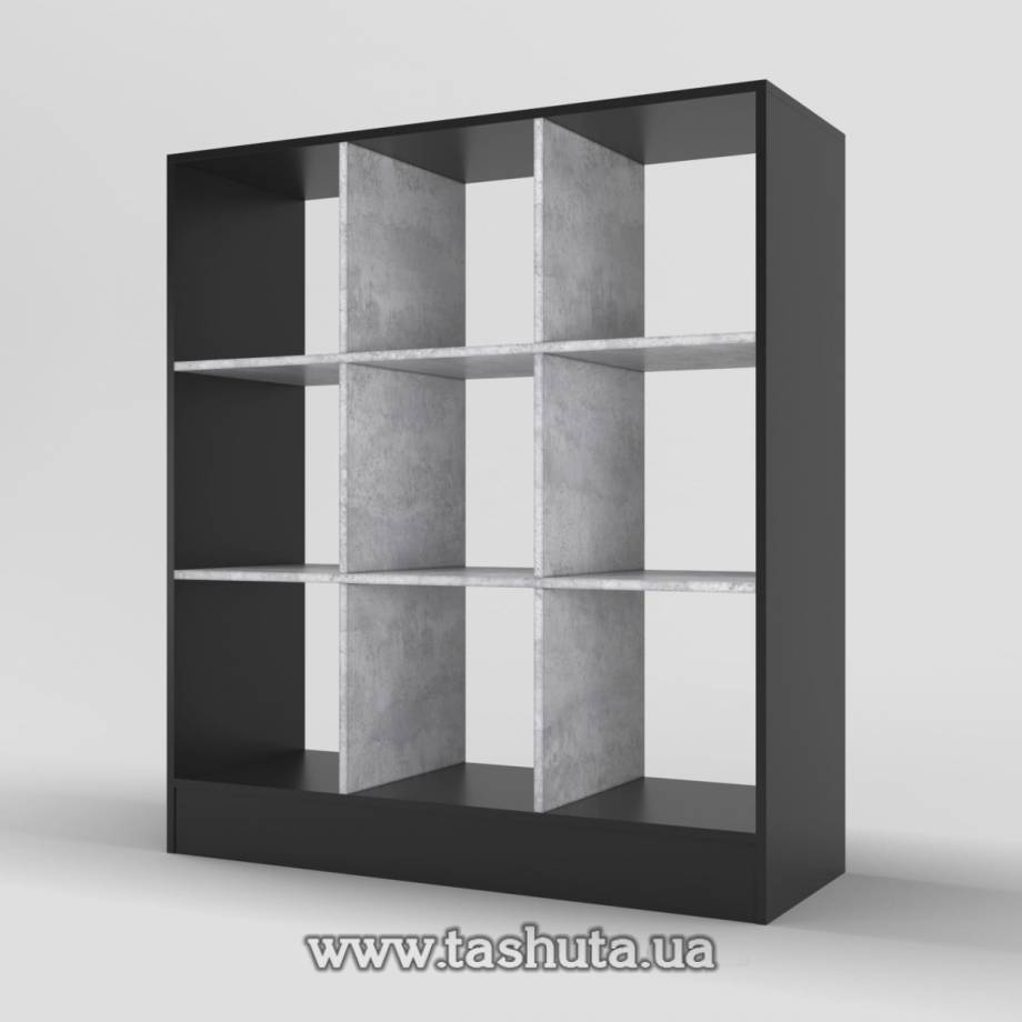 Office Partition Shelving Unit 110x120x35cm