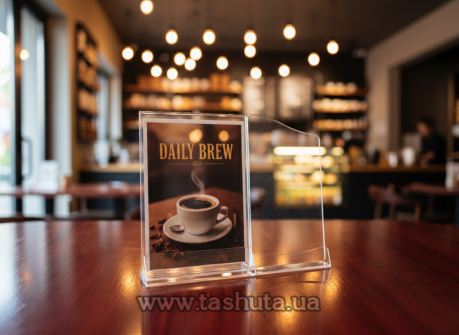 Универсальная настольная подставка на 2 ячейки А5 (148х210)+Евро (99х210)