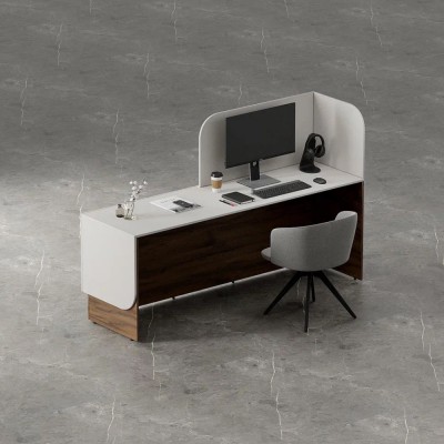 "Scandi" Office Reception Desk, 180x120x62cm