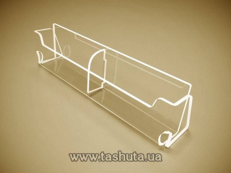 Business Card Holder 90x50mm, 2 Compartments