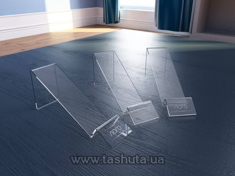 Shoe Display with Logo 45x70x160mm