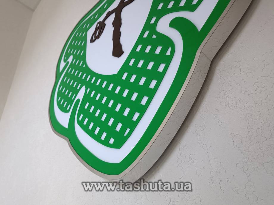 Metal and Acrylic 3D Letters, H=500mm