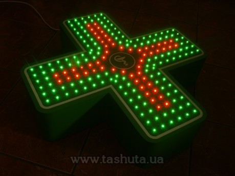 Krzyż LED z dynamiką EXPAND, 700x700mm