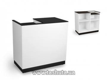 Checkout Desk with Countertop Cut-Out