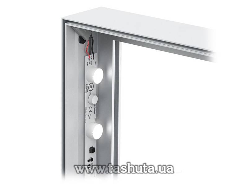 Edge-Lit Fabric Light Box 80x120cm, 5cm Deep