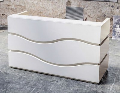 Illuminated Registration and Reception Desk, 150x110x80cm