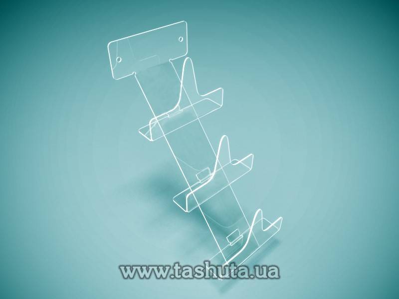 Wall-Mounted Eyewear Display 150x250x100mm