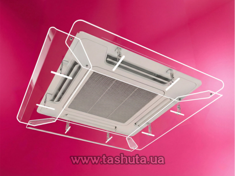 Экран-отбойник для потолочного кондиционера 570х570мм