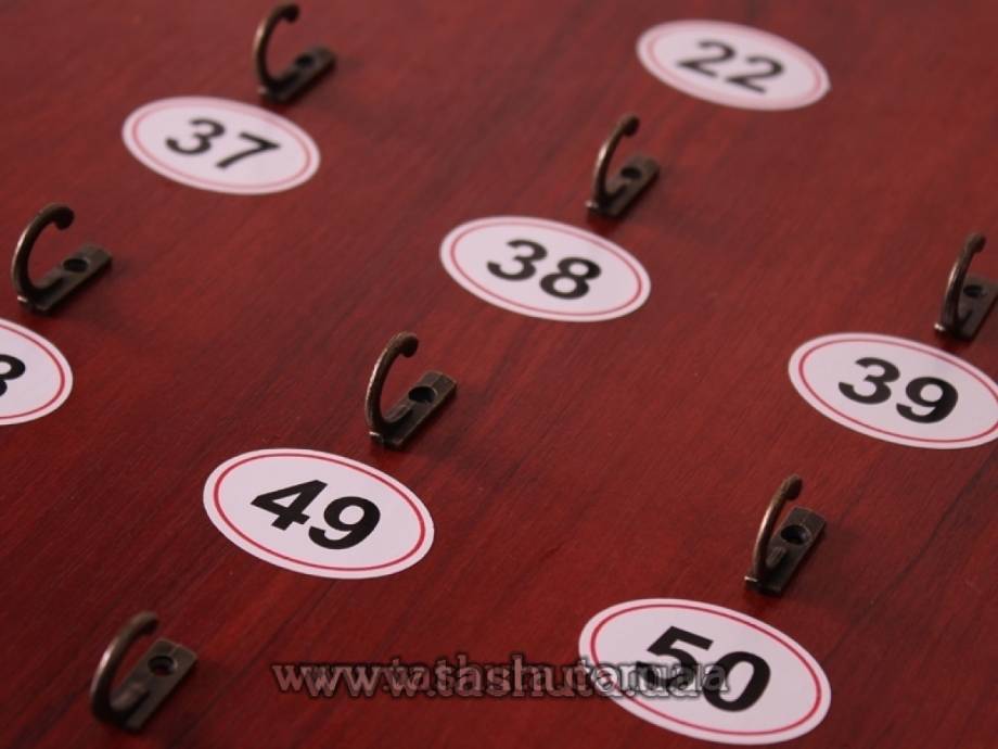 Number Sticker 40x40mm (Counterpart)