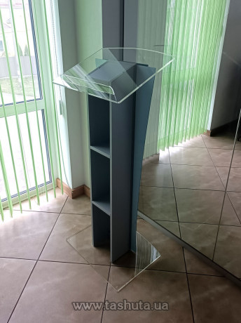 Трибуна для выступлений переносная акриловая