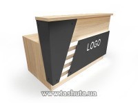 купить по низкой цене Стойка администратора с декоративной подсветкой, 200х110х75 cм в Киеве