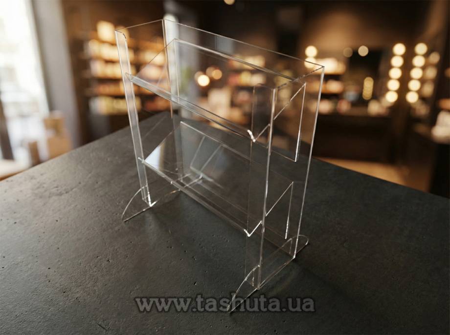 3-Shelf Display Unit 340x375x100mm