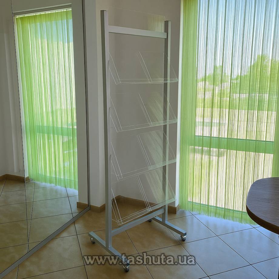 VIP Literature Stand, 4 Pockets A4x4