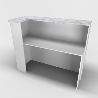 “Baffeli” Reception Desk, 180x110x65cm