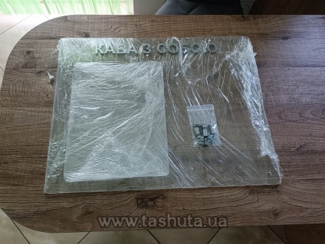 Tablica z pleksi na 2 kieszenie 550x430 mm