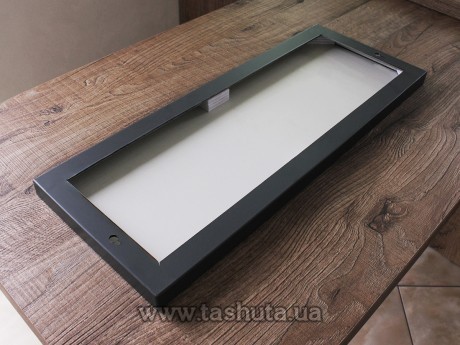 Tabliczka adresowa z kompozytu, przestrzenna, 600x230 mm