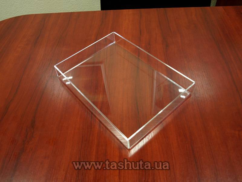 Acrylic Box, Container 200x200x50mm