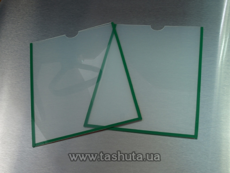 Прозрачный пластиковый карман для стендов А4 (210х297)