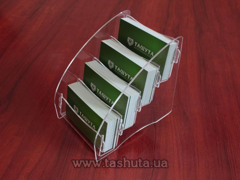Tabletop Business Card Holder 90x50mm x 4 pcs