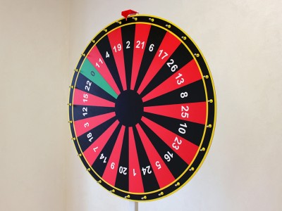 Wheel of Fortune on High Stand, Wheel Diameter 800mm