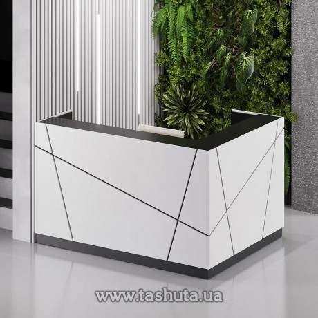 Lada recepcyjna „Modern” narożna, 150x110x150 cm