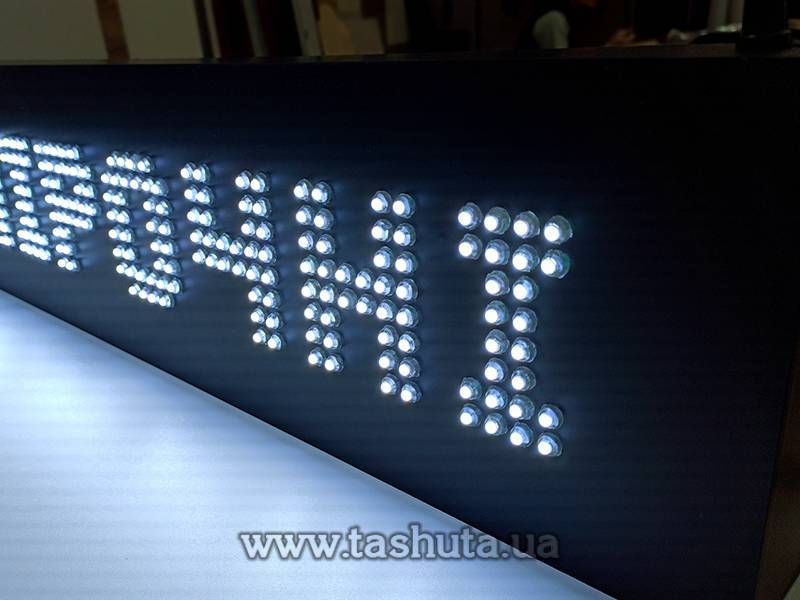 Illuminated Sales Floor Direction Sign 1000x200mm