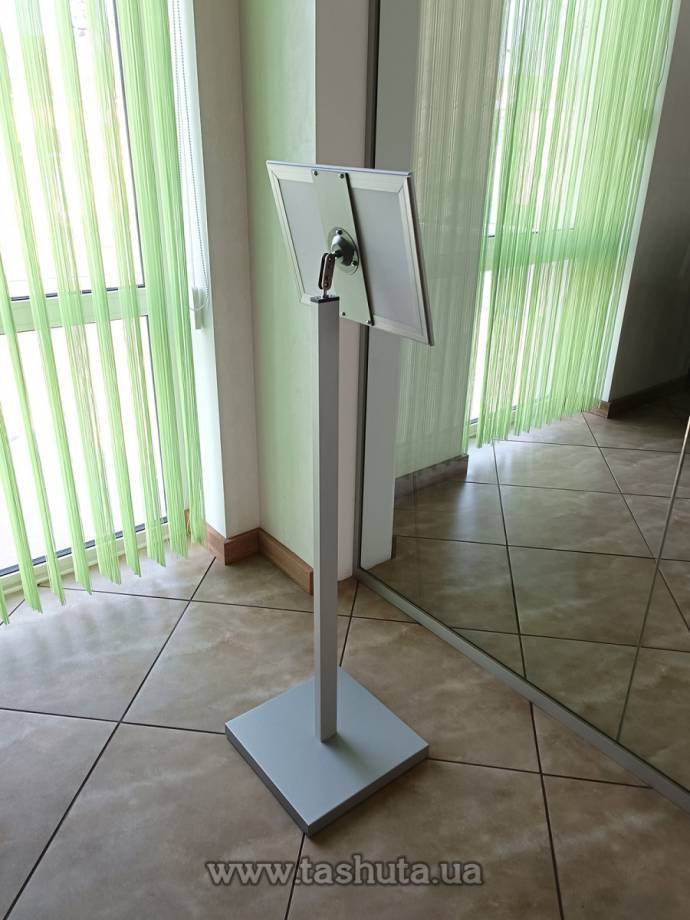 Inclined A3 Floor-Standing Information Stand (297x420mm)