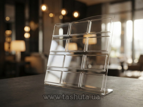 Підставка під візитівки 90х50мм х 12шт