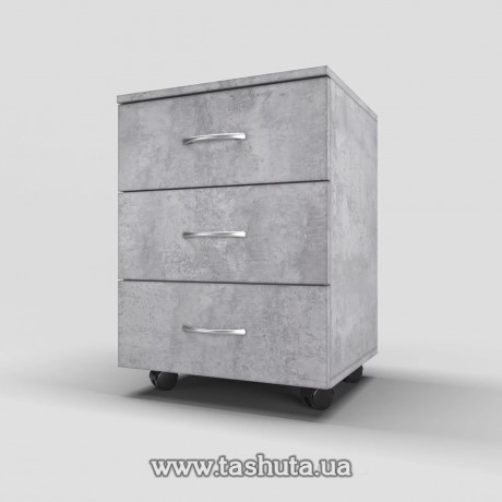 Тумба на колёсах 45х75х50см