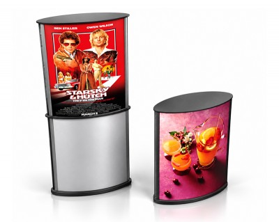 Floor-standing light boxes