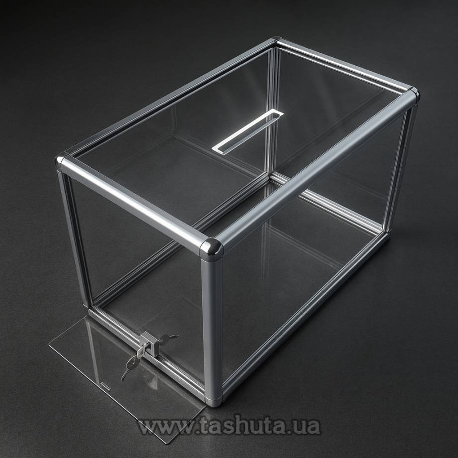 Aluminium Profile Ballot Box 500x300x300mm