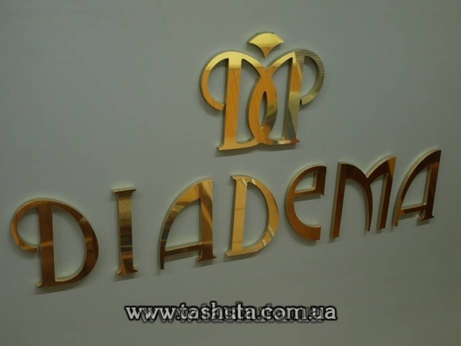 Composite 3D Shop Letters, H=400mm