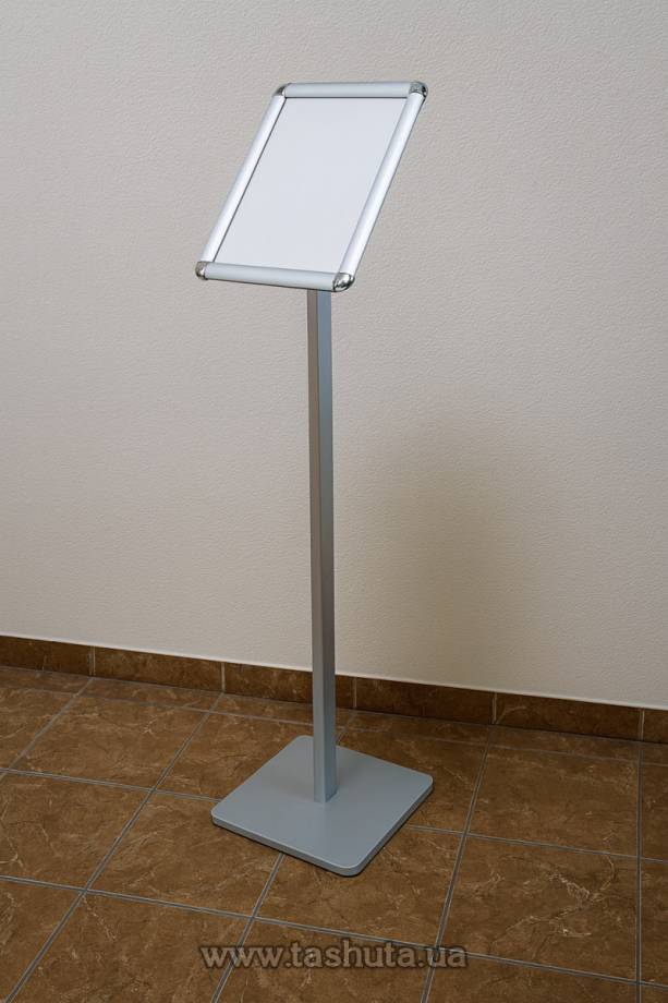 Inclined A4 Floor-Standing Information Stand (210x297mm)