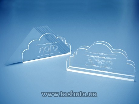 Uchwyt na serwetki z logo, 160x80x20 mm