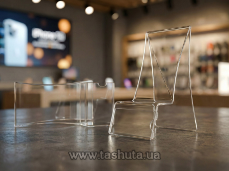 Подставка под мобильный телефон с ценником, 55х120 мм