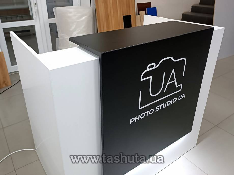 Modular Front Desk, Registration Desk, 150x110x74cm
