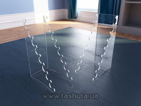 Podstawka na tusze do rzęs na 8 szt., 70x190x125 mm