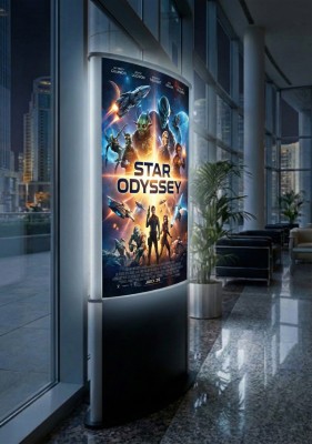 Напольный лайтбокс (lightbox) 650х1000 мм