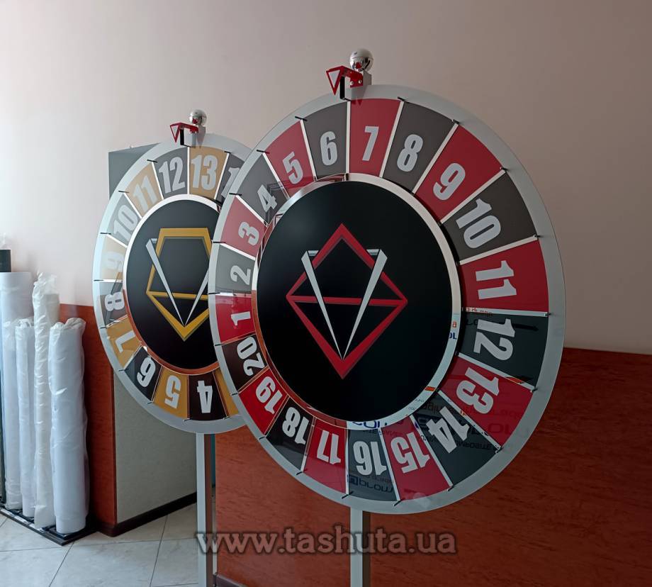 VIP Wheel of Fortune, Wheel Diameter 1100mm