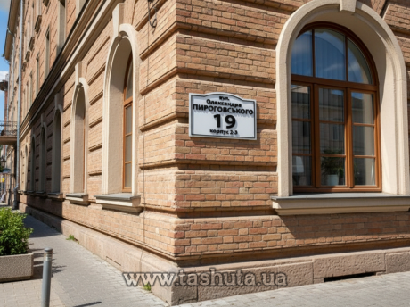 Табличка для дома с номером, 250х200 мм