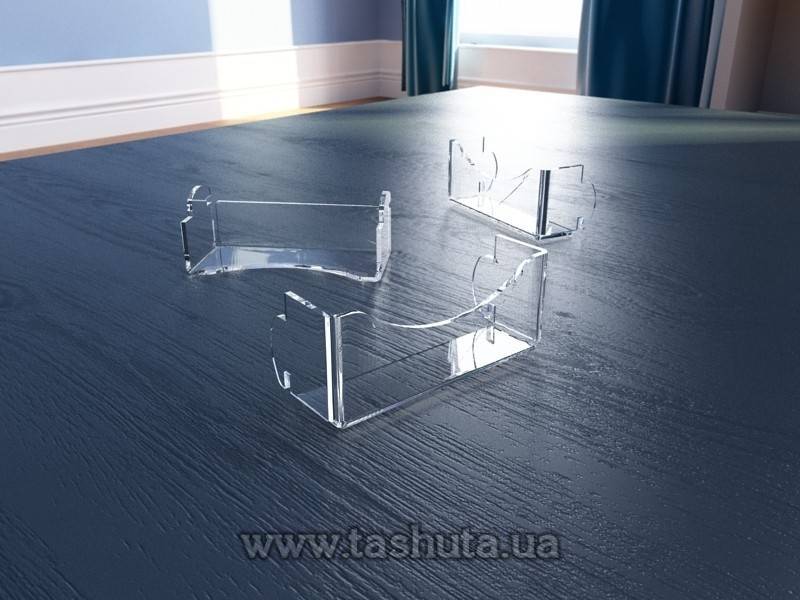 Hanging Business Card Holder with Studs 90x50mm