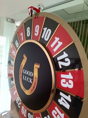 VIP Wheel of Fortune, Wheel Diameter 1100mm