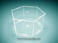 Piętro akrylowe (box) na tort 250x250mm