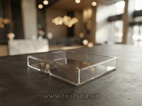 Акриловий дисплей, чохол для книжки 235x325x30 мм