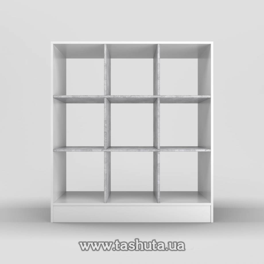 Office Partition Shelving Unit 110x120x35cm