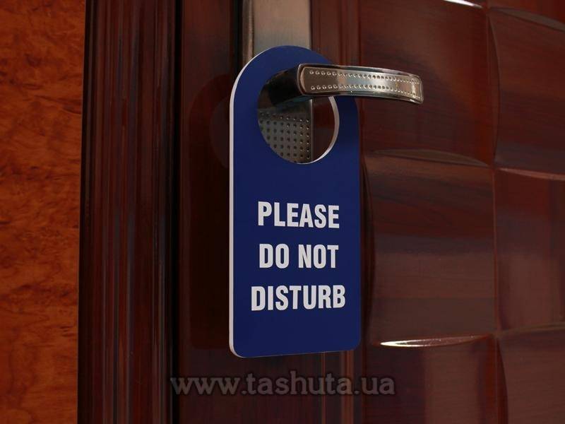 Rounded Door Hanger 200x90mm, Single-Sided