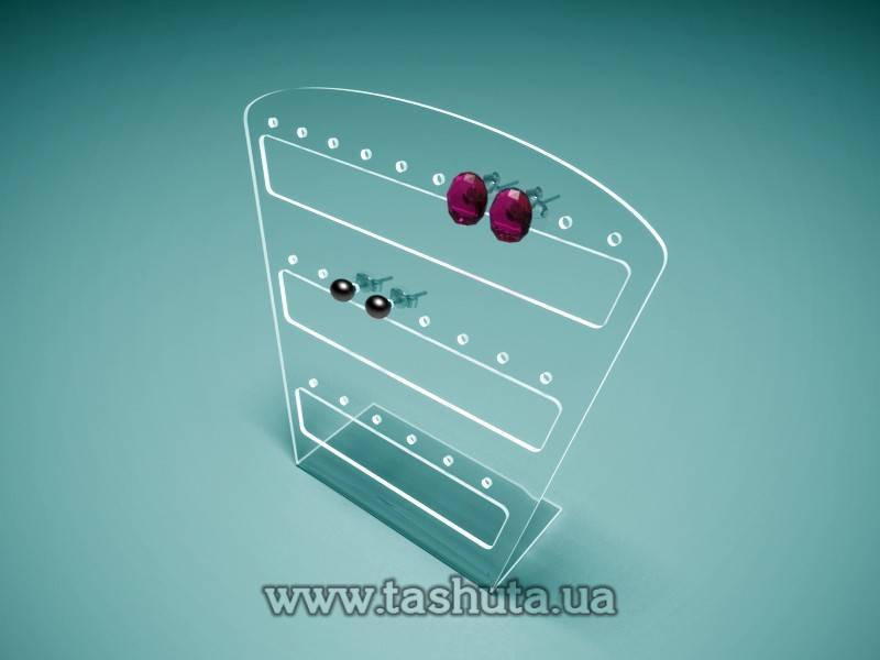 "Arch" Earring Display