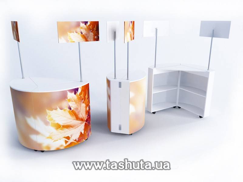 "Suitcase" Printed Promo Counter